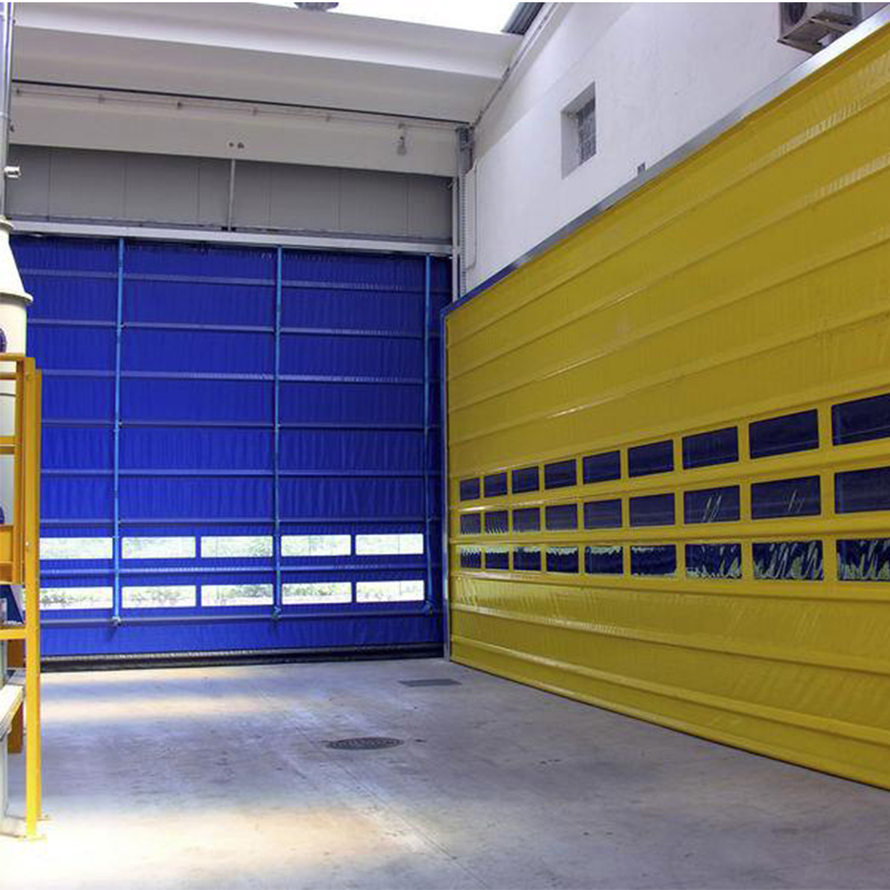 Presyo ng Aluminum Warehouse High Speed ​​Stacking PVC Door
